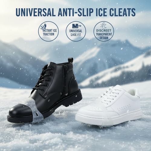 🎁Limited Time Sale 50% Off🔥Universal 5-Tooth Ice Cleats for Shoes & Boots-Remifa®