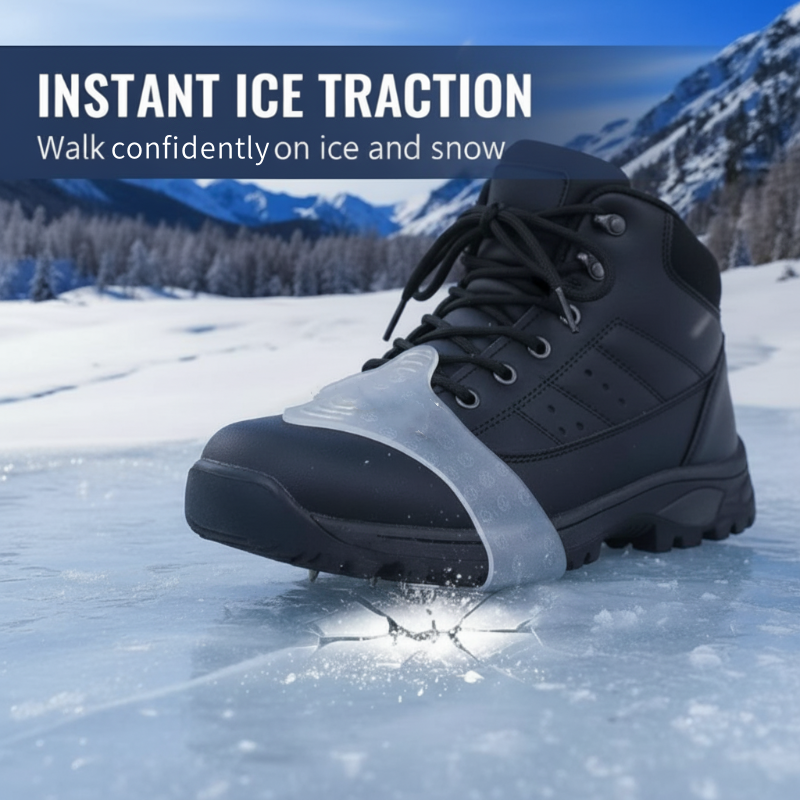 🎁Limited Time Sale 50% Off🔥Universal 5-Tooth Ice Cleats for Shoes & Boots-Remifa®