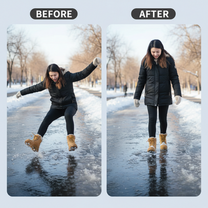 🎁Limited Time Sale 50% Off🔥Universal 5-Tooth Ice Cleats for Shoes & Boots-Remifa®