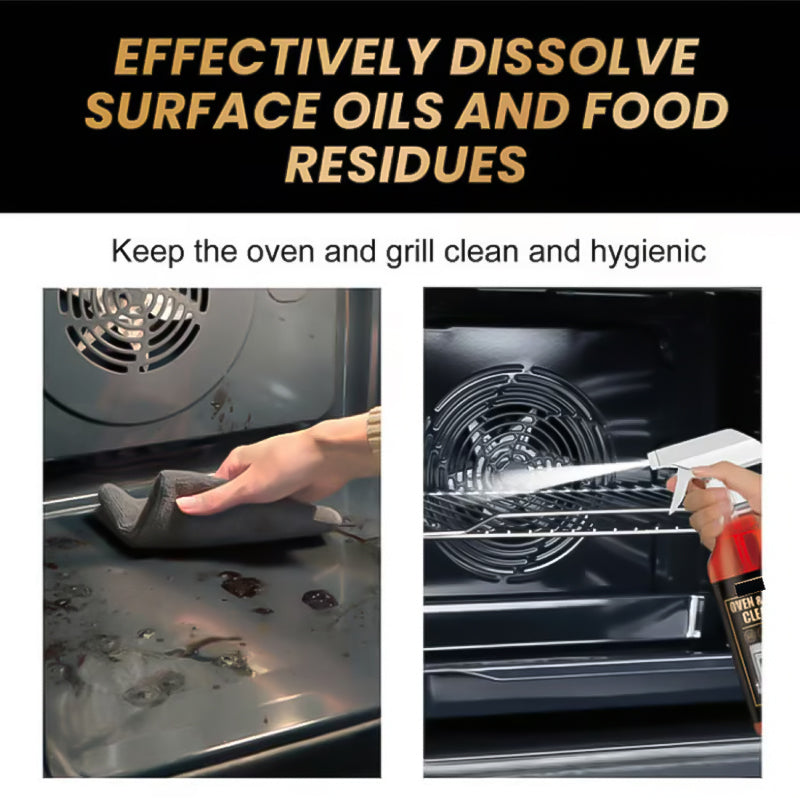 upsell 60%off🧼 BUY 2 GET 1 FREE! ✨ Oven & Grill Cleaner Spray – Dissolves Grease in 5 Mins, No Scrubbing & Eliminates Odors 🔥  21 Reviews