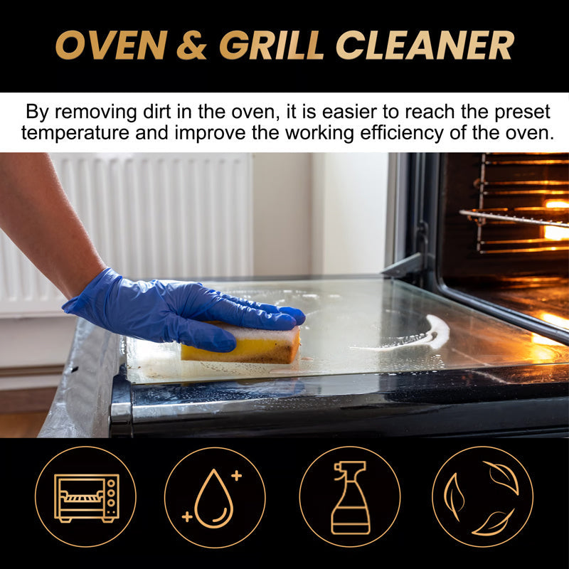 upsell 60%off🧼 BUY 2 GET 1 FREE! ✨ Oven & Grill Cleaner Spray – Dissolves Grease in 5 Mins, No Scrubbing & Eliminates Odors 🔥  21 Reviews