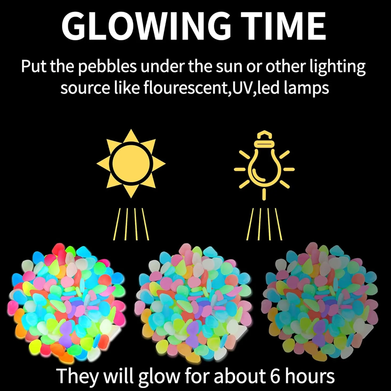 upsell Devareon®🔥Buy 1000 Get 1000 Free🔥Luminous Stones for Garden & Home Decoration