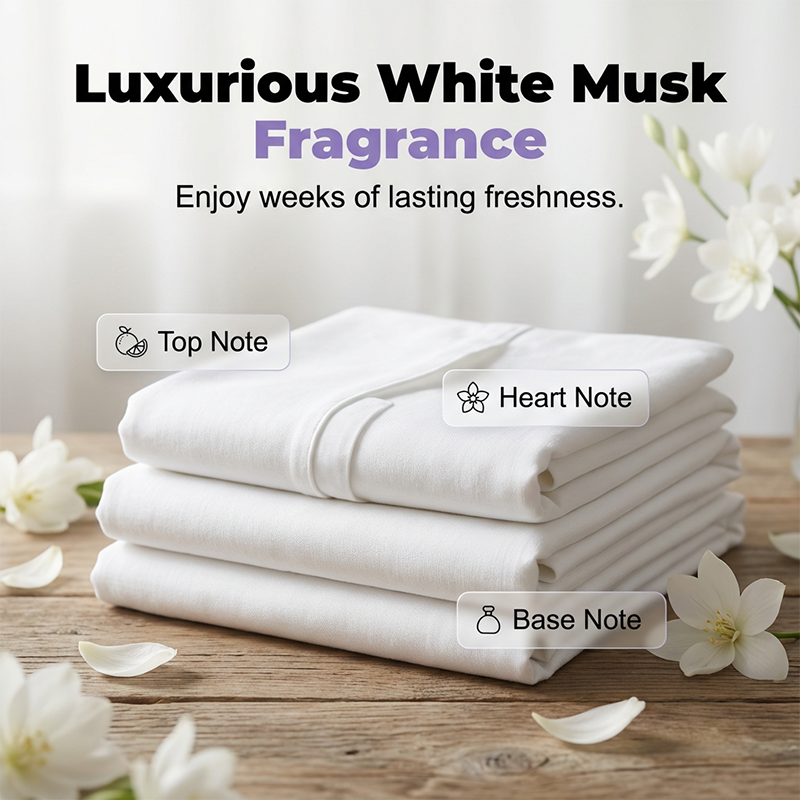 ✨2026 Hot Sale 50% OFF🔥5-in-1 White Musk Laundry Detergent Pods (80PCS)