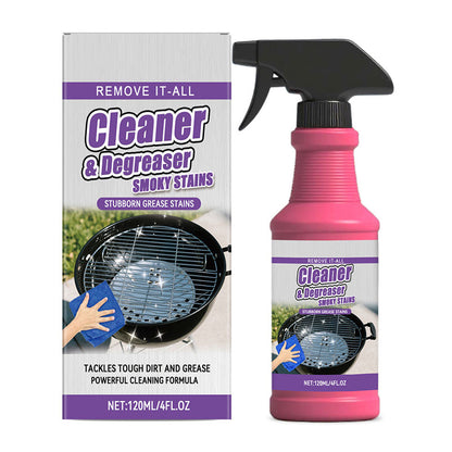 🔥Fast-Acting Heavy-Duty Grill Degreaser Spray 💪 Sparkling Clean ✨