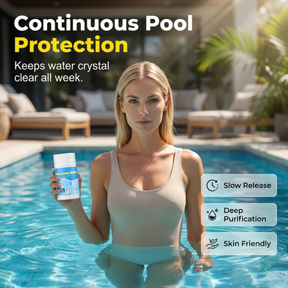 ✨ Pool Cleaning Tablets | For Sparkling Crystal Clear Water
