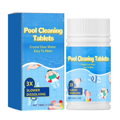 ✨ Pool Cleaning Tablets | For Sparkling Crystal Clear Water
