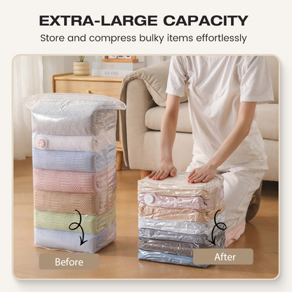 60%OFF🧳💨 50% OFF! No‑Pump Vacuum Storage Bags – Press & seal, no pump needed. Saves 80% space, keeps clothes dry & dust‑free. Perfect for bulky bedding & off‑season gear. 🛏️🗄️ (Copy)