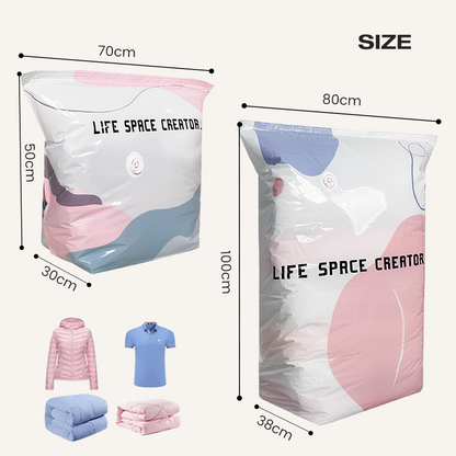 60%OFF🧳💨 50% OFF! No‑Pump Vacuum Storage Bags – Press & seal, no pump needed. Saves 80% space, keeps clothes dry & dust‑free. Perfect for bulky bedding & off‑season gear. 🛏️🗄️ (Copy)