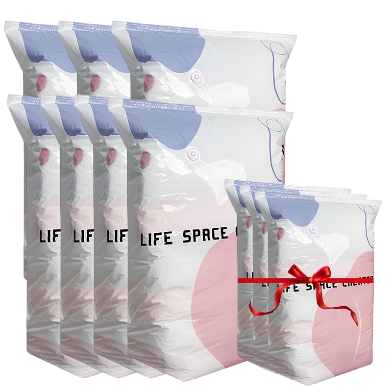 60%OFF🧳💨 50% OFF! No‑Pump Vacuum Storage Bags – Press & seal, no pump needed. Saves 80% space, keeps clothes dry & dust‑free. Perfect for bulky bedding & off‑season gear. 🛏️🗄️ (Copy)