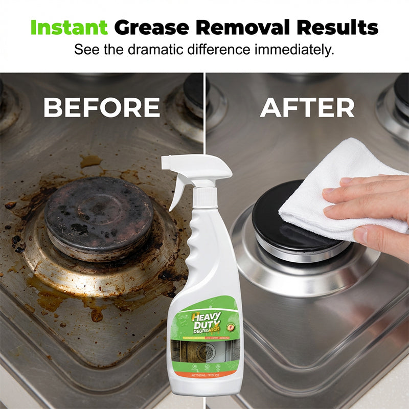 🏆🔥 50% OFF | Heavy Duty Kitchen Degreaser Spray – Powerful Grease-Cutting Cleaner