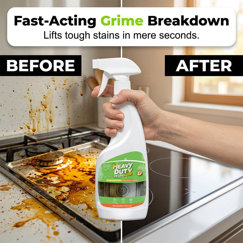 🏆🔥 50% OFF | Heavy Duty Kitchen Degreaser Spray – Powerful Grease-Cutting Cleaner
