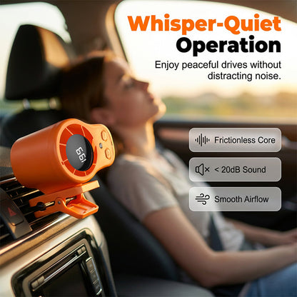 🏆 Last Day Special Price! ⏰Hands-Free Personal Cooling Fan with LED Display