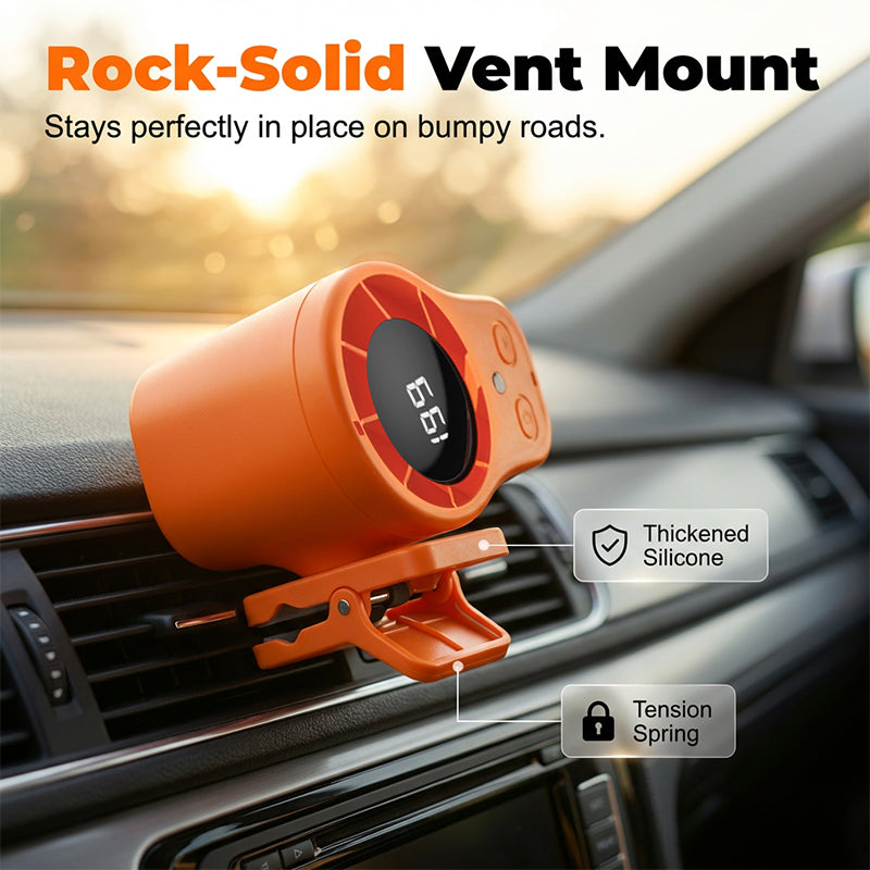 🏆 Last Day Special Price! ⏰Hands-Free Personal Cooling Fan with LED Display