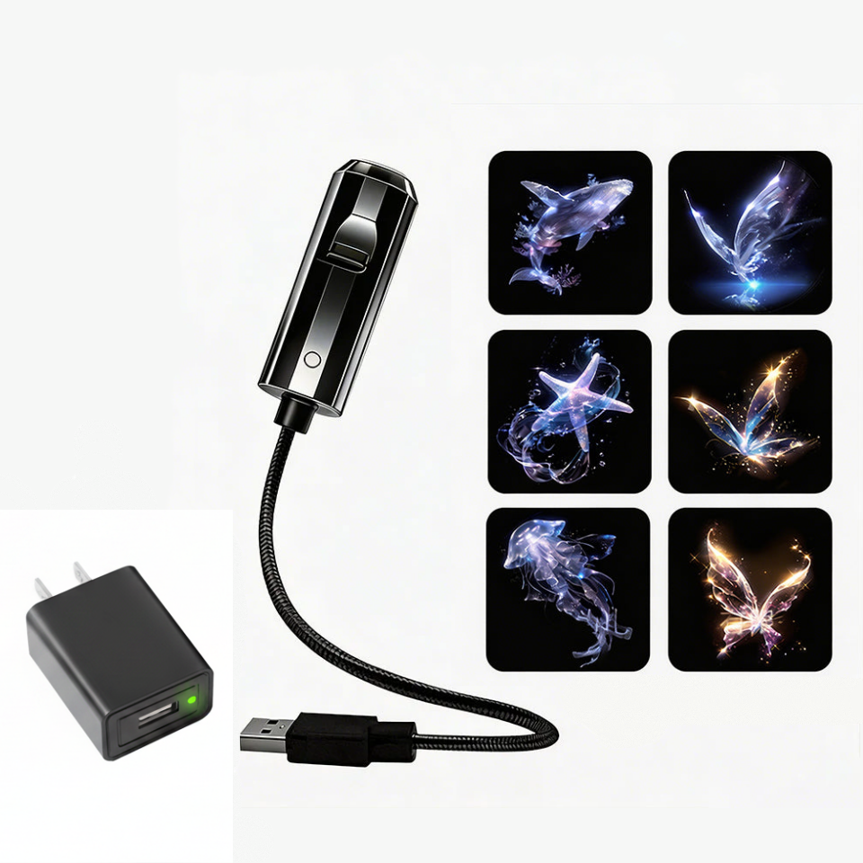 Celsiora® 🥳✨ Plug-and-Play HD Galaxy & Ocean Projector Night Light🌌🥳50,000+ Happy Users