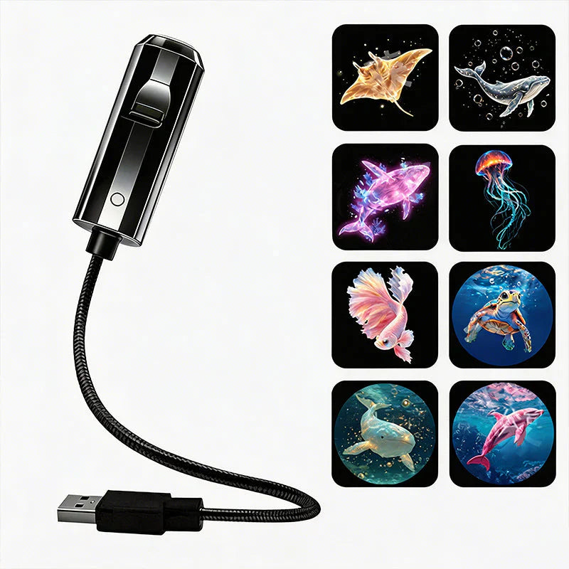 Celsiora®🥳Plug-and-Play HD Galaxy & Ocean Projector Night Light🥳50,000+ Happy Users