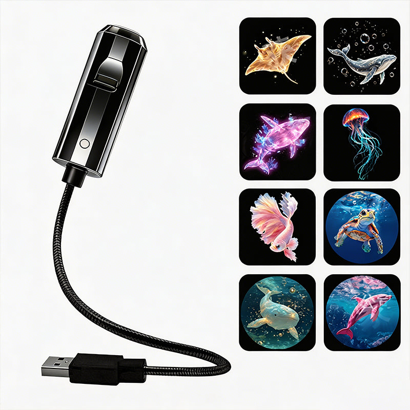 Celsiora® 🥳✨ Plug-and-Play HD Galaxy & Ocean Projector Night Light🌌🥳50,000+ Happy Users