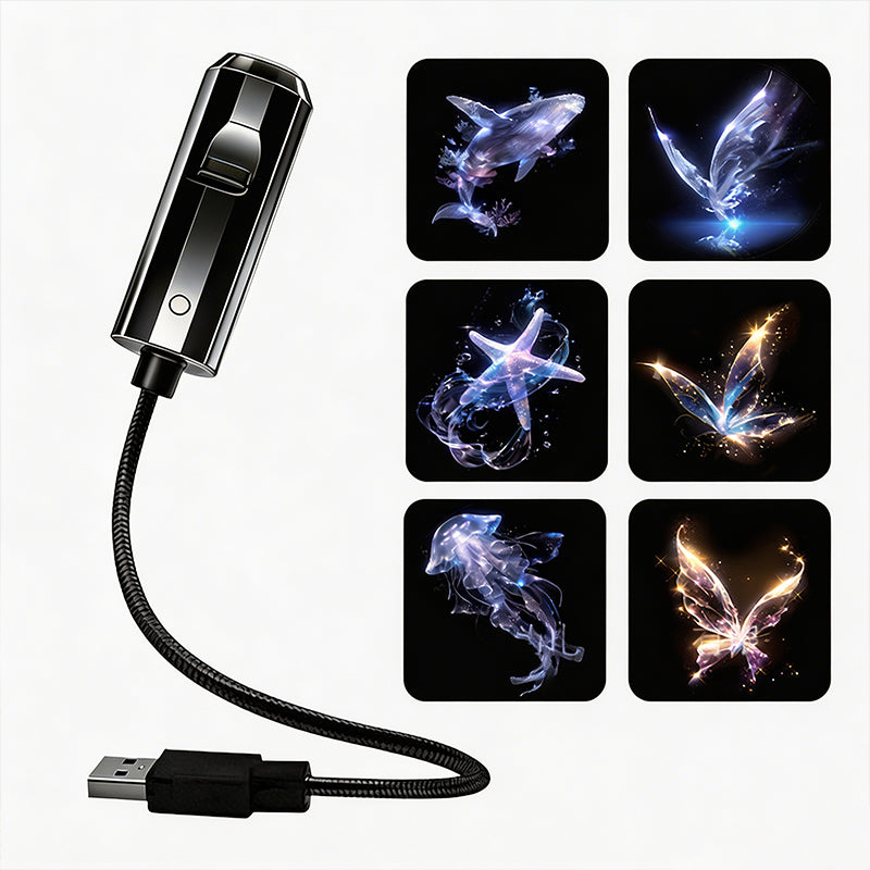 Celsiora® 🥳✨ Plug-and-Play HD Galaxy & Ocean Projector Night Light🌌🥳50,000+ Happy Users