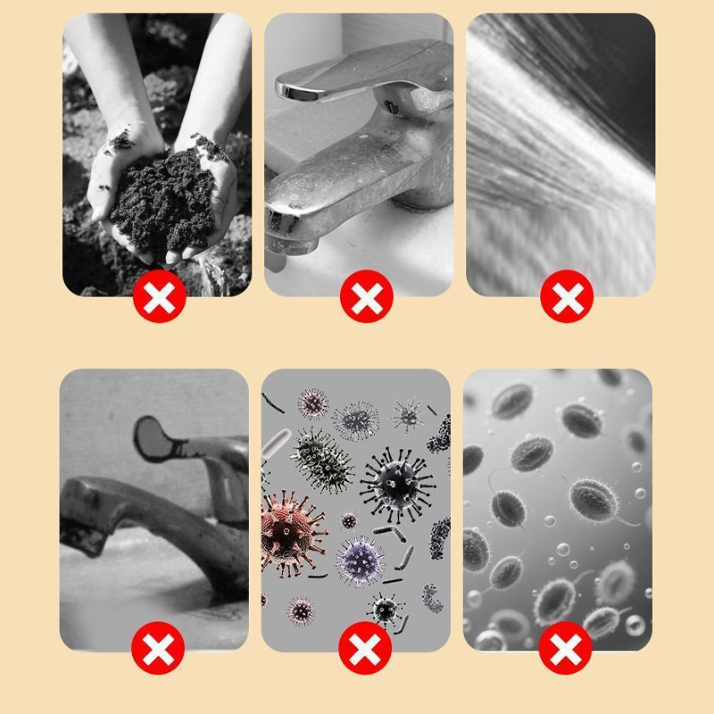🎉HOT SALE✨Anti-Splash Kitchen Faucet Filter for Sediment & Rust Removal