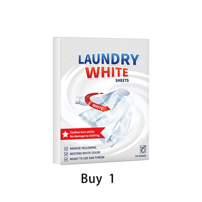 🤍 50% OFF Today Only – Restore Yellowed Whites Fast