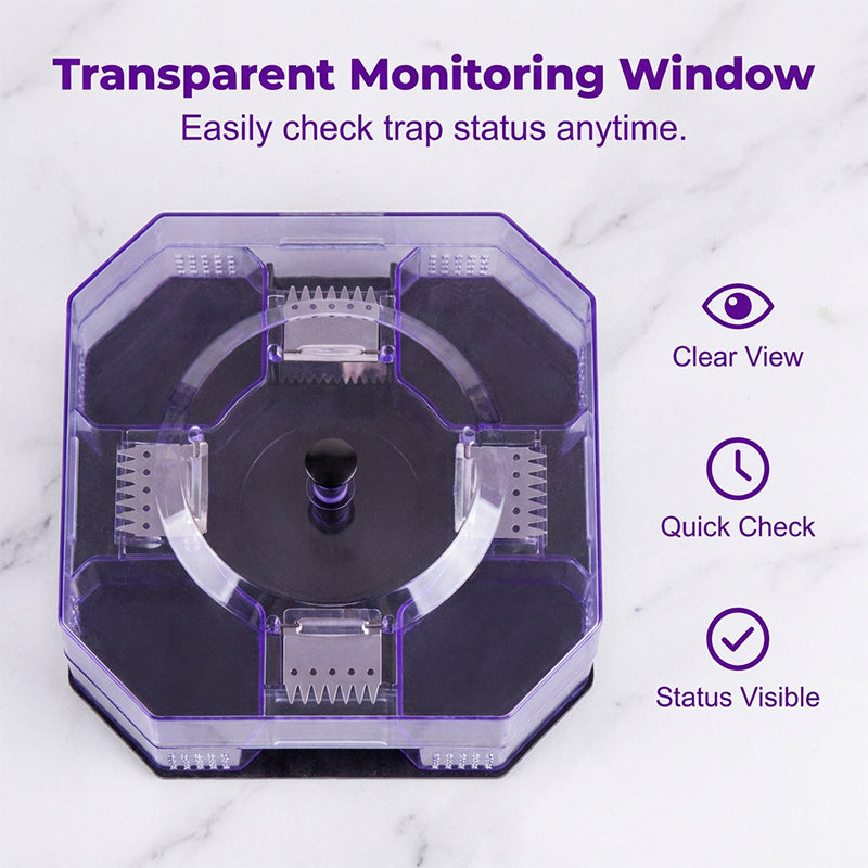 ⏳Time-Limited Special⏰ Reusable Roach Trap – Physical capture, no toxic sprays. One‑way doors, easy to check & clean. Safe for homes with kids & pets! 🏠✨