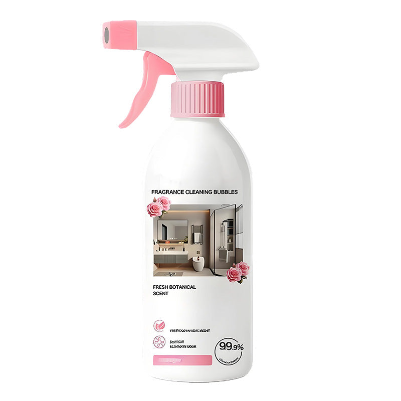 Multi-purpose bathroom cleaner spray