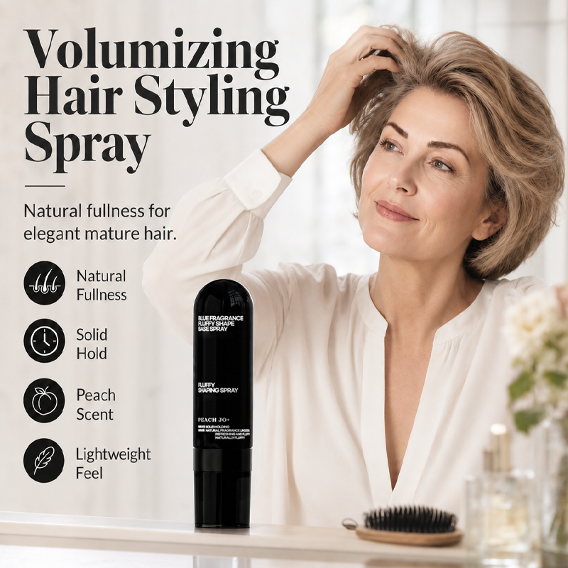 50% OFF ✨ Instant Volume Hair Spray – Full, Fluffy Hair with Luxurious Woody Musk Scent