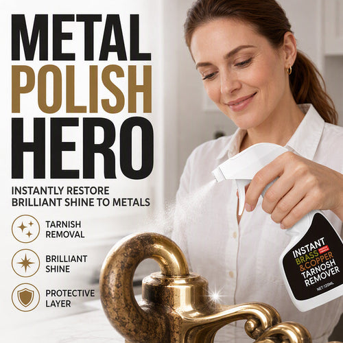 🔥 50% OFF | Instant Brass & Metal Tarnish Remover Spray – Removes Tarnish & Oxidation, Restores Shine ✨