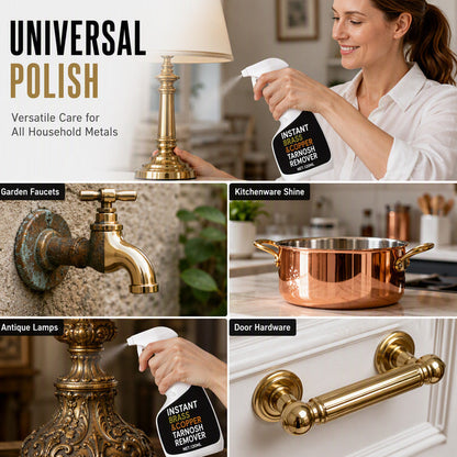 🔥 50% OFF | Instant Brass & Metal Tarnish Remover Spray – Removes Tarnish & Oxidation, Restores Shine ✨