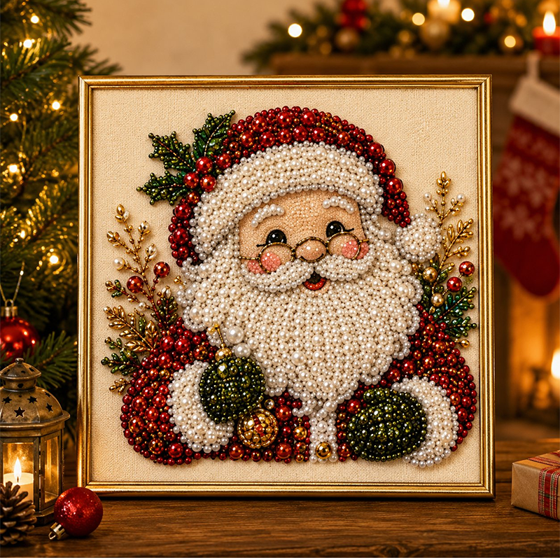 🎄🎊Christmas Special 50% Off! 🎁💎DIY Christmas Pearl Diamond Art Kit🎨Relaxing & Beginner-Friendly🧘