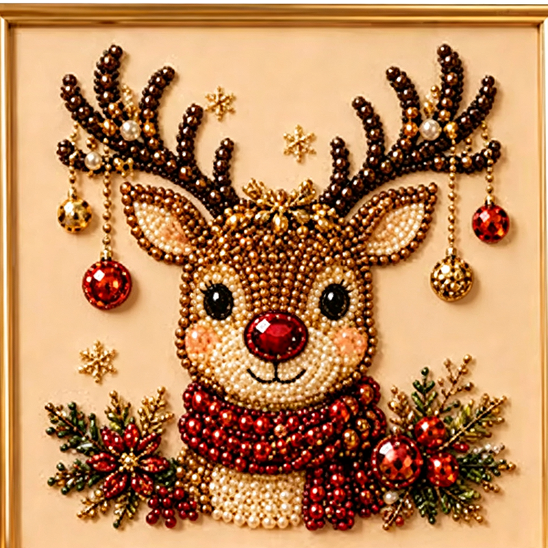 🎄🎊Christmas Special 50% Off! 🎁💎DIY Christmas Pearl Diamond Art Kit🎨Relaxing & Beginner-Friendly🧘