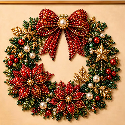 🎄🎊Christmas Special 50% Off! 🎁💎DIY Christmas Pearl Diamond Art Kit🎨Relaxing & Beginner-Friendly🧘
