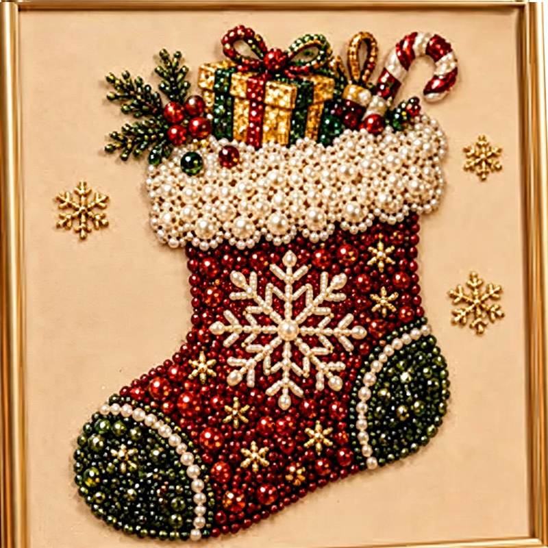 🎄🎊Christmas Special 50% Off! 🎁💎DIY Christmas Pearl Diamond Art Kit🎨Relaxing & Beginner-Friendly🧘