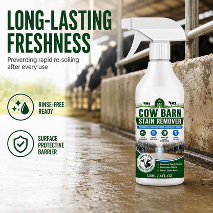 🔥 50% OFF | Barn Stain Remover Spray – Cuts Through Tough Dirt & Grime! 🐴✨