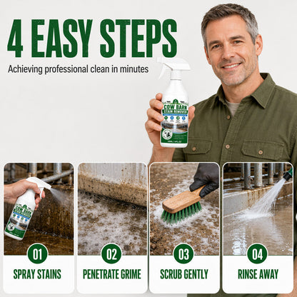 🔥 50% OFF | Barn Stain Remover Spray – Cuts Through Tough Dirt & Grime! 🐴✨