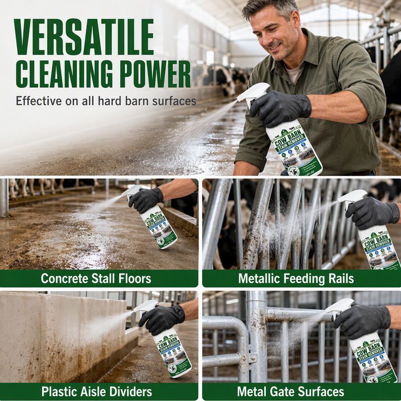 🔥 50% OFF | Barn Stain Remover Spray – Cuts Through Tough Dirt & Grime! 🐴✨
