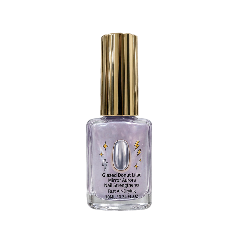💅 40% OFF !! ⏰ Lilac Glossy Nail Strengthener – Strengthen Weak Nails & Restore Natural Shine