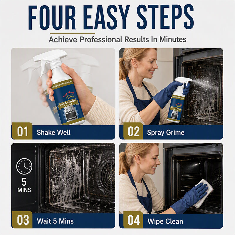 upsell💥 LAST DAY SALE｜50% OFF 🌻Heavy Duty Oven & Cooktop Cleaner Spray