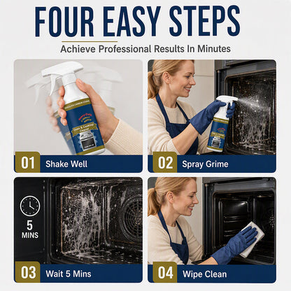 upsell💥 LAST DAY SALE｜50% OFF 🌻Heavy Duty Oven & Cooktop Cleaner Spray