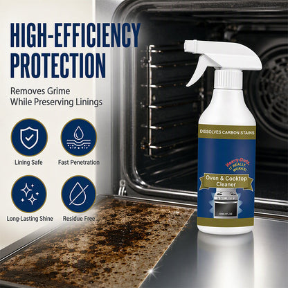 💥 LAST DAY SALE｜50% OFF 🌻Heavy Duty Oven & Cooktop Cleaner Spray