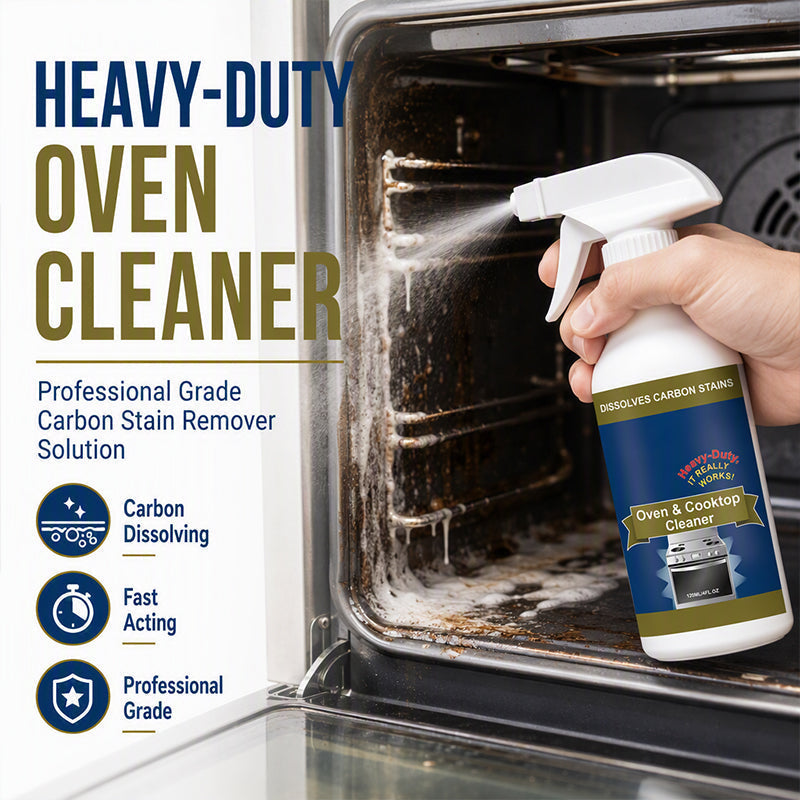 upsell💥 LAST DAY SALE｜50% OFF 🌻Heavy Duty Oven & Cooktop Cleaner Spray