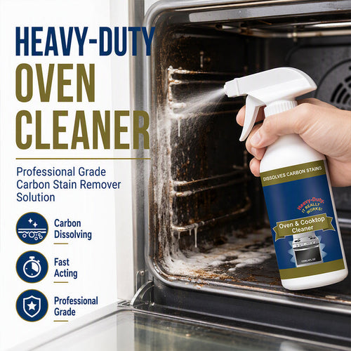 upsell💥 LAST DAY SALE｜50% OFF 🌻Heavy Duty Oven & Cooktop Cleaner Spray