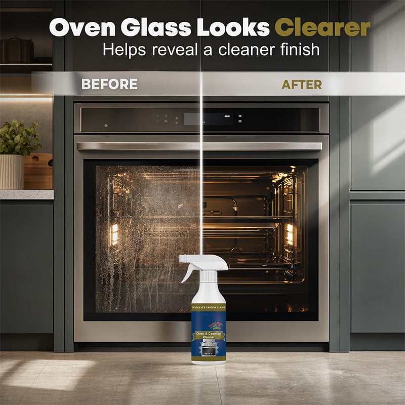 upsell💥 LAST DAY SALE｜50% OFF 🌻Heavy Duty Oven & Cooktop Cleaner Spray
