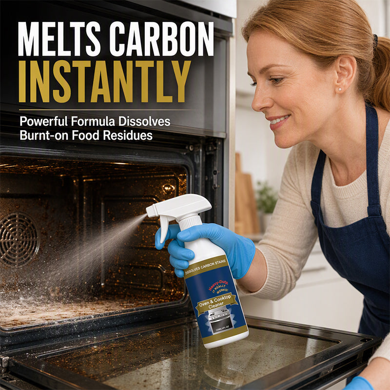 upsell💥 LAST DAY SALE｜50% OFF 🌻Heavy Duty Oven & Cooktop Cleaner Spray