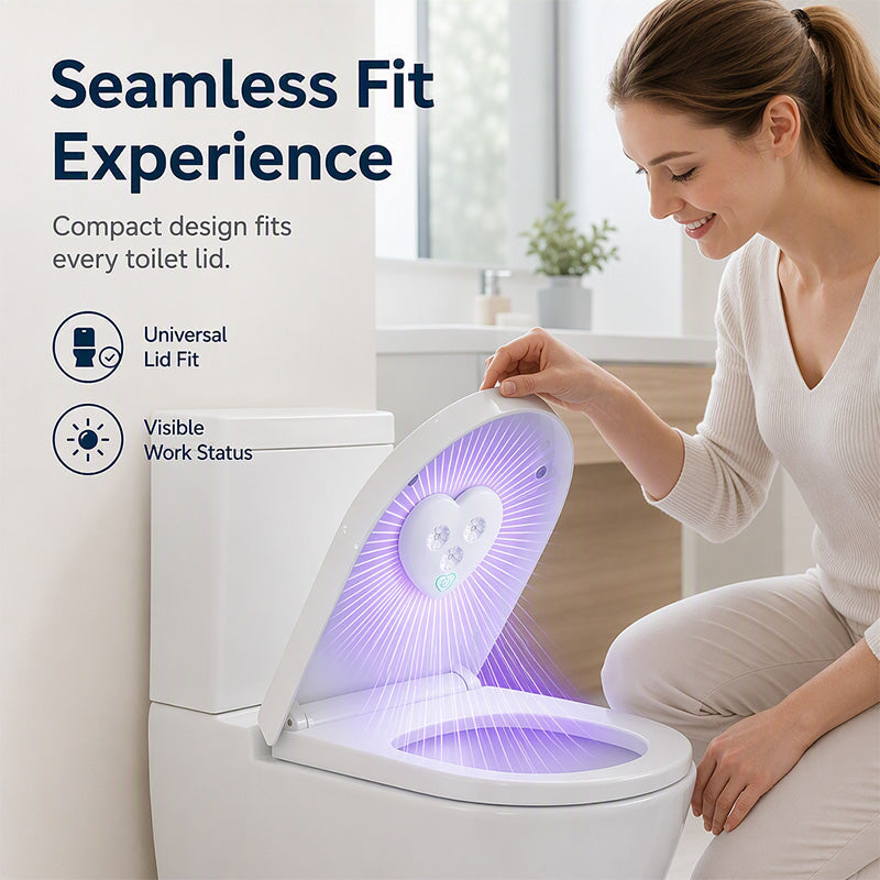Smart UV-C Toilet Disinfection Lamp｜UV disinfection, odour removal and hygienic cleanliness for toilets and bathrooms