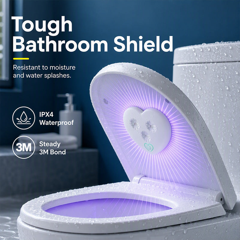 Smart UV-C Toilet Disinfection Lamp｜UV disinfection, odour removal and hygienic cleanliness for toilets and bathrooms