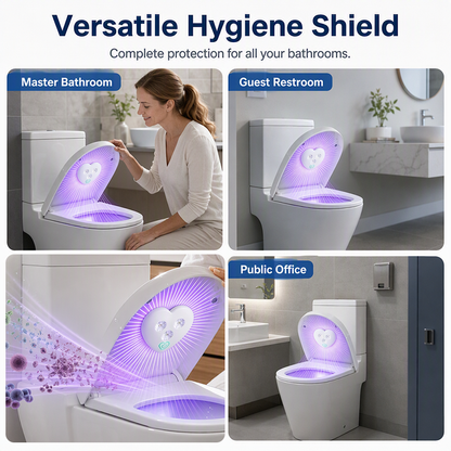 Smart UV-C Toilet Disinfection Lamp｜UV disinfection, odour removal and hygienic cleanliness for toilets and bathrooms