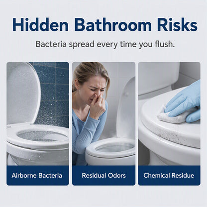 Smart UV-C Toilet Disinfection Lamp｜UV disinfection, odour removal and hygienic cleanliness for toilets and bathrooms