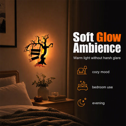 🎃 50% OFF! 👻 Glowing Halloween LED Decorations – Peel, Stick & Create a Spooky Glow ✨