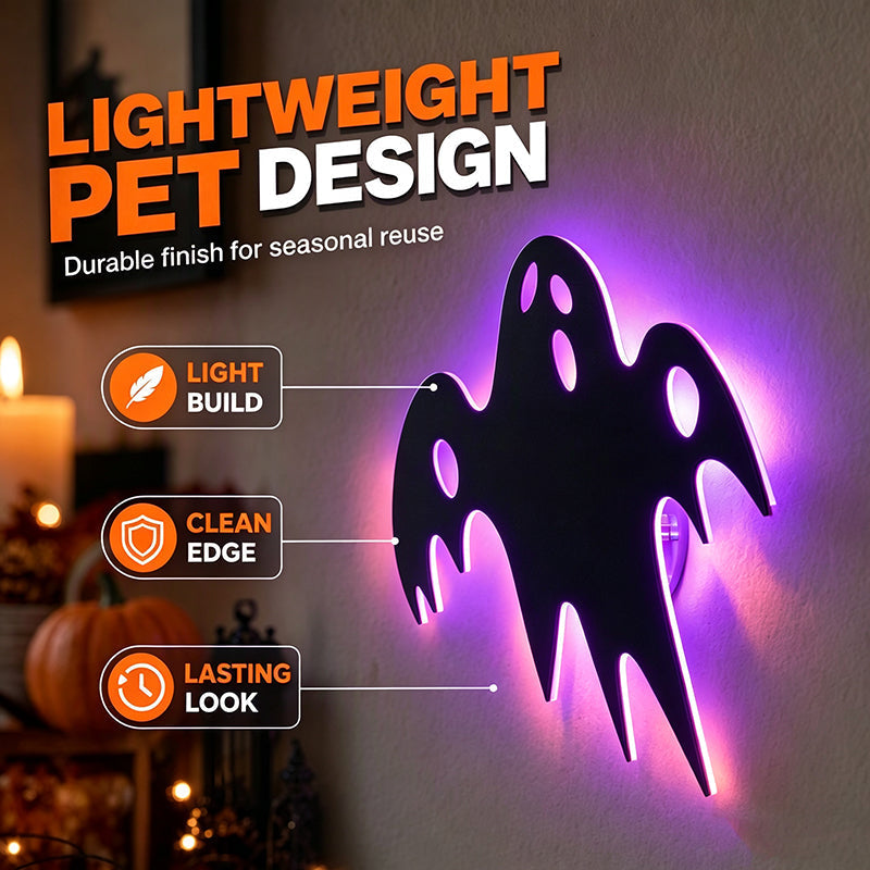 🎃 50% OFF! 👻 Glowing Halloween LED Decorations – Peel, Stick & Create a Spooky Glow ✨