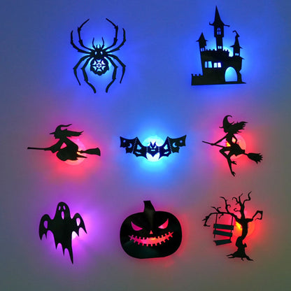 🎃 50% OFF! 👻 Glowing Halloween LED Decorations – Peel, Stick & Create a Spooky Glow ✨